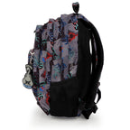 Mochila tres compartimentos Gabol Bugs en color negro, imagen 2