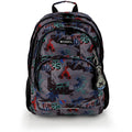Mochila tres compartimentos Gabol Bugs en color negro