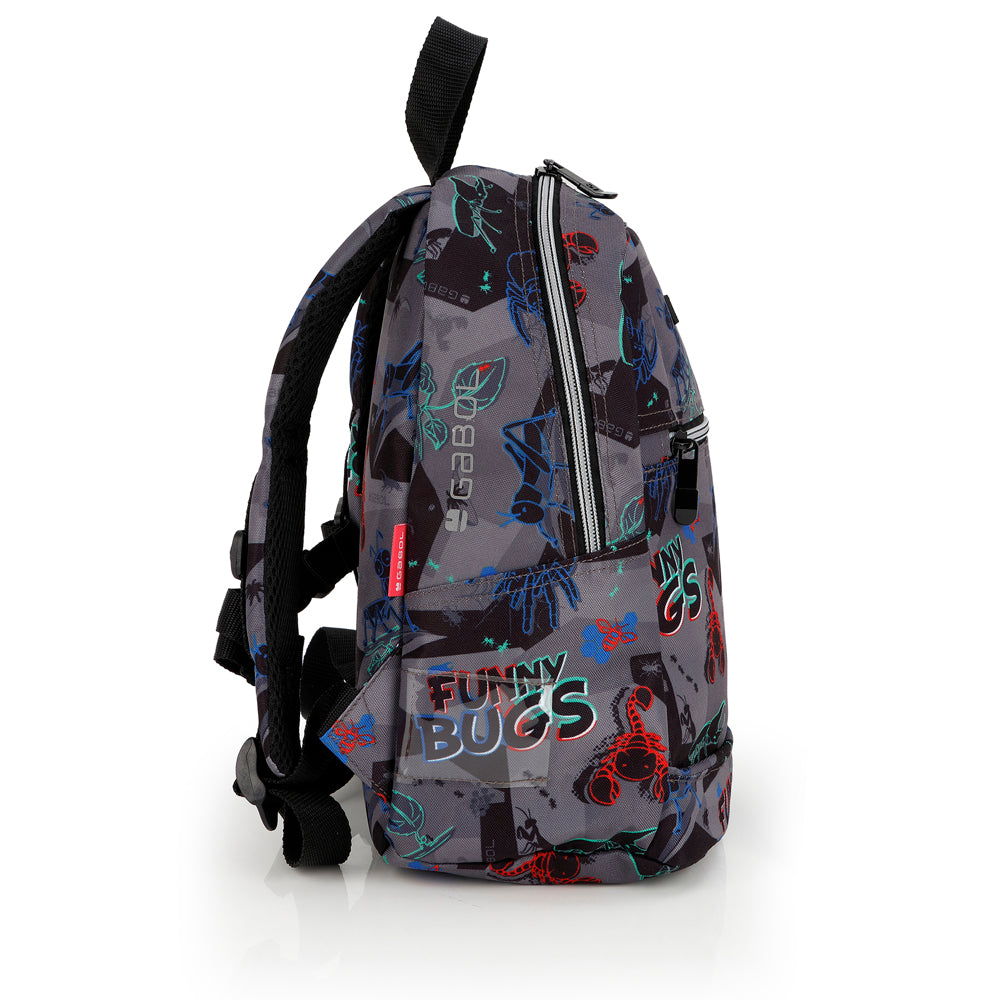 Mochila mini Gabol Bugs en color negro, imagen 3