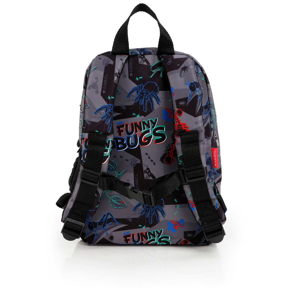 Mochila mini Gabol Bugs en color negro, imagen 4