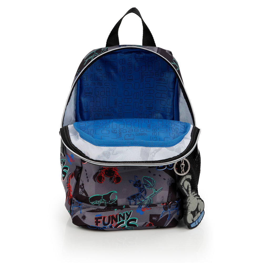 Mochila mini Gabol Bugs en color negro, imagen 5