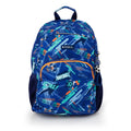 Mochila pequeña con acople a carro Gabol Crew en color azul