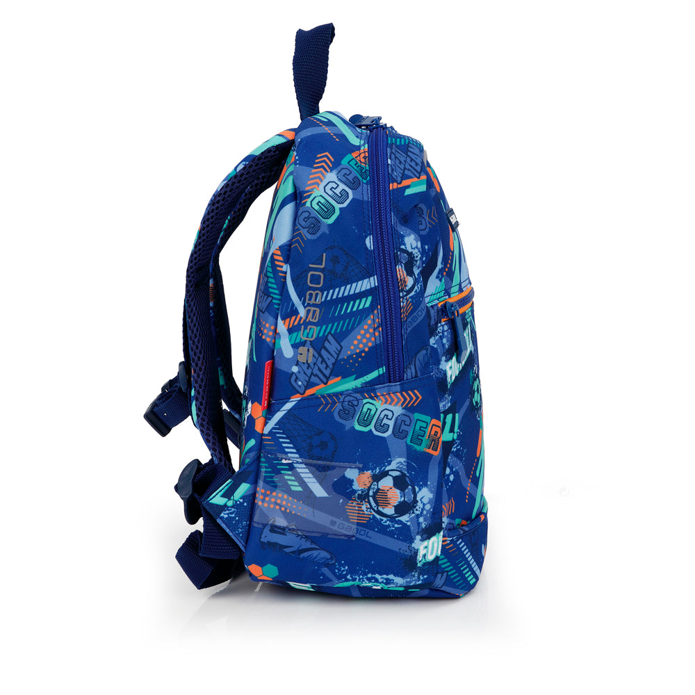 Mochila mini Gabol Crew en color azul, imagen 3