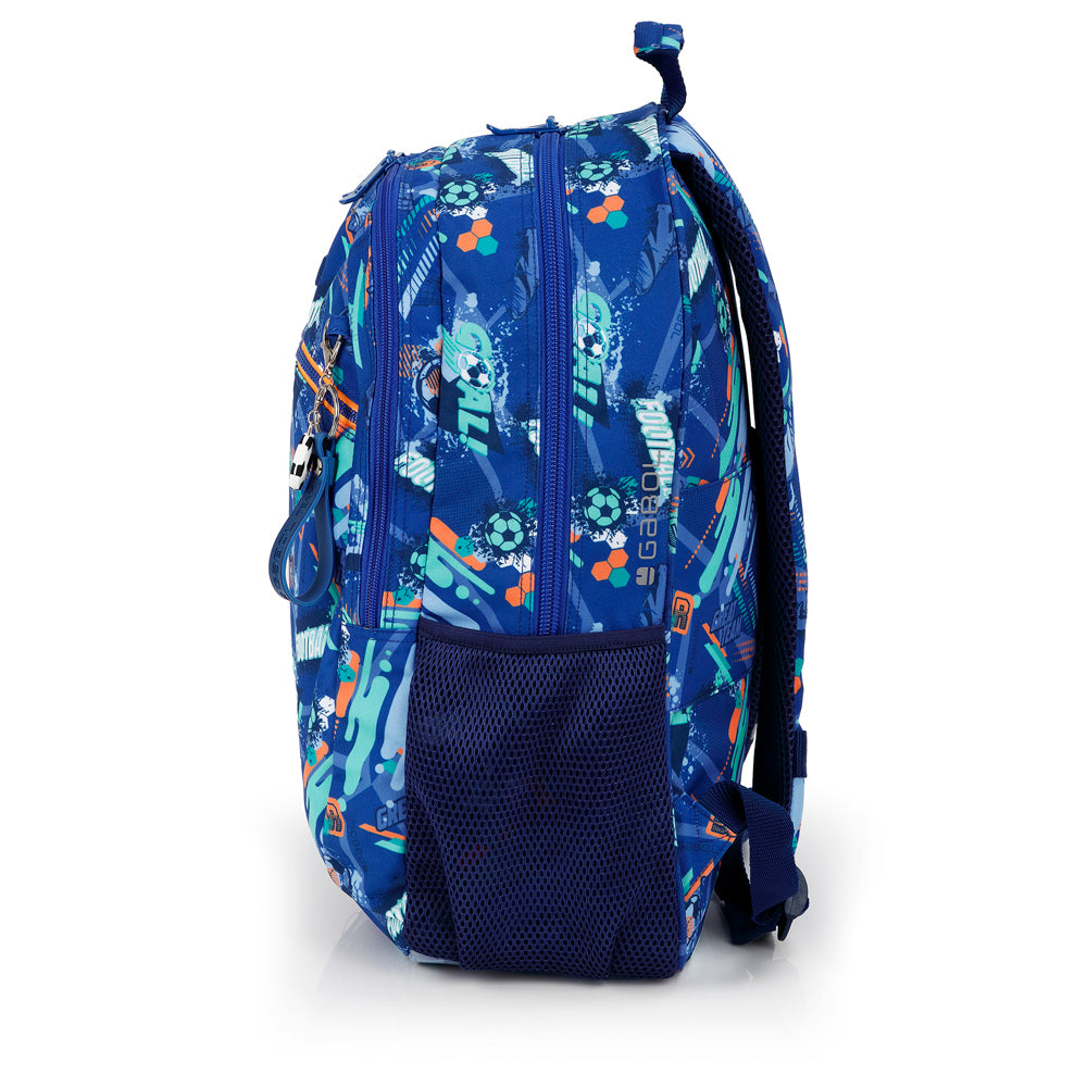 Mochila adaptable a carro Gabol Crew en color azul, imagen 2
