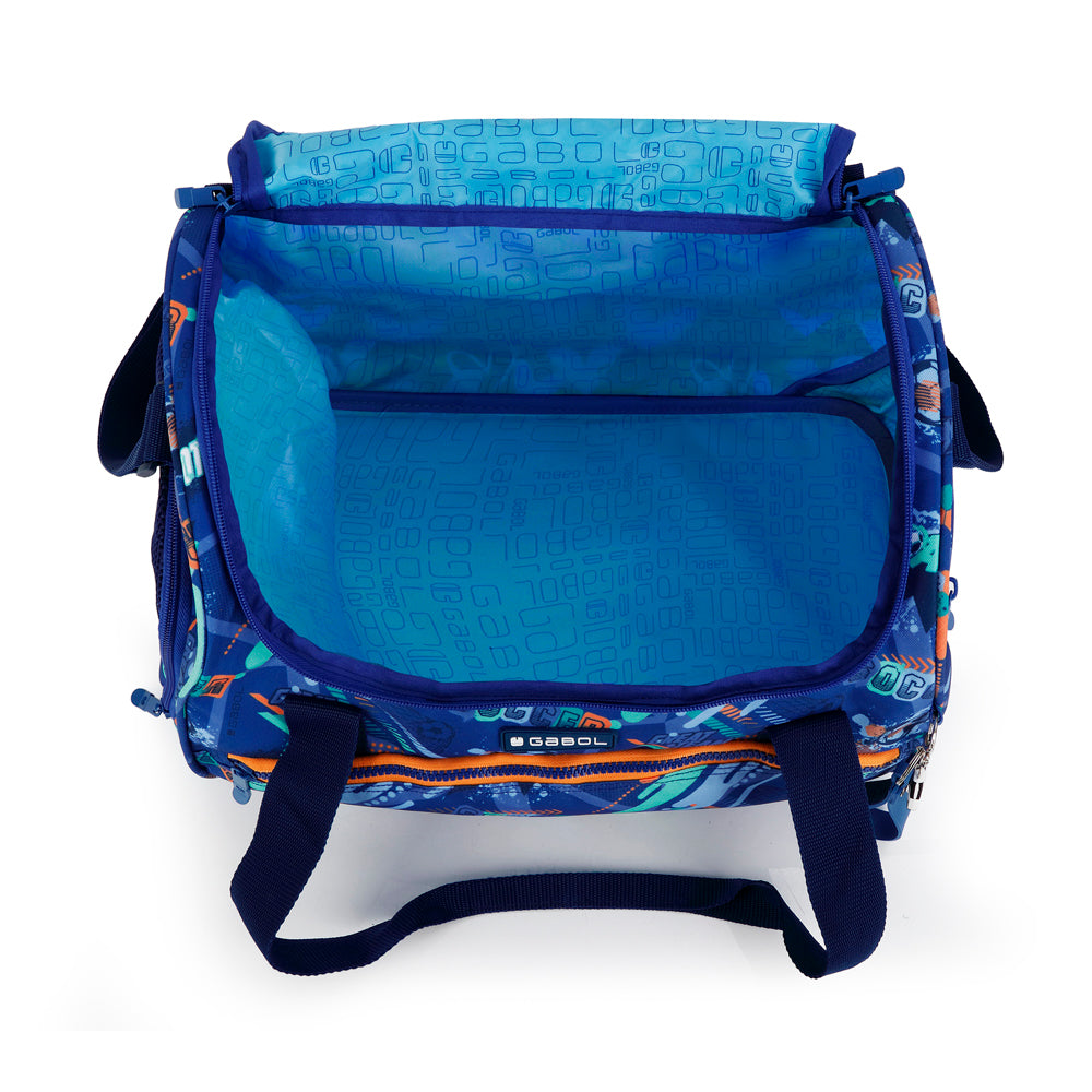 Bolsa de viaje Gabol Crew en color azul, imagen 5