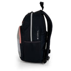 Mochila pequeña con acople a carro Gabol Trick en color gris, imagen 2