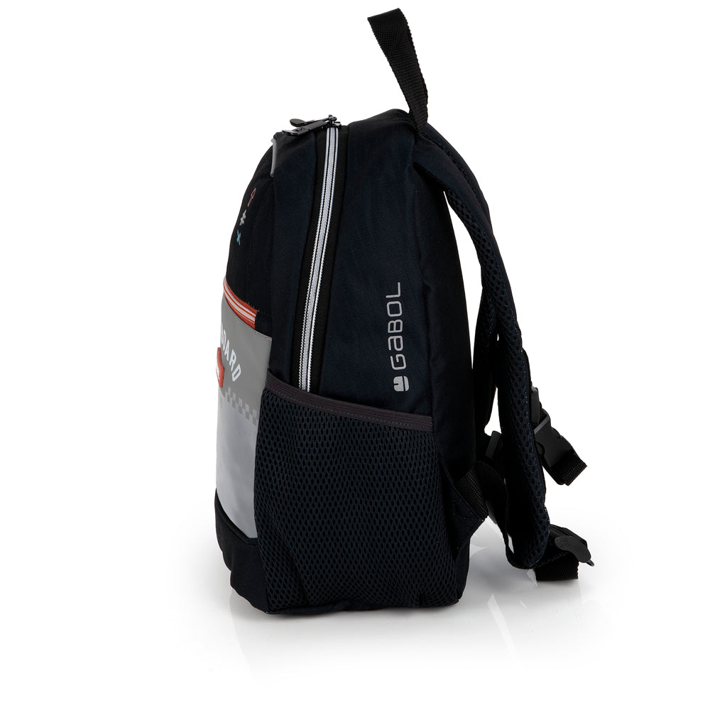 Mochila mini Gabol Trick en color gris, imagen 3