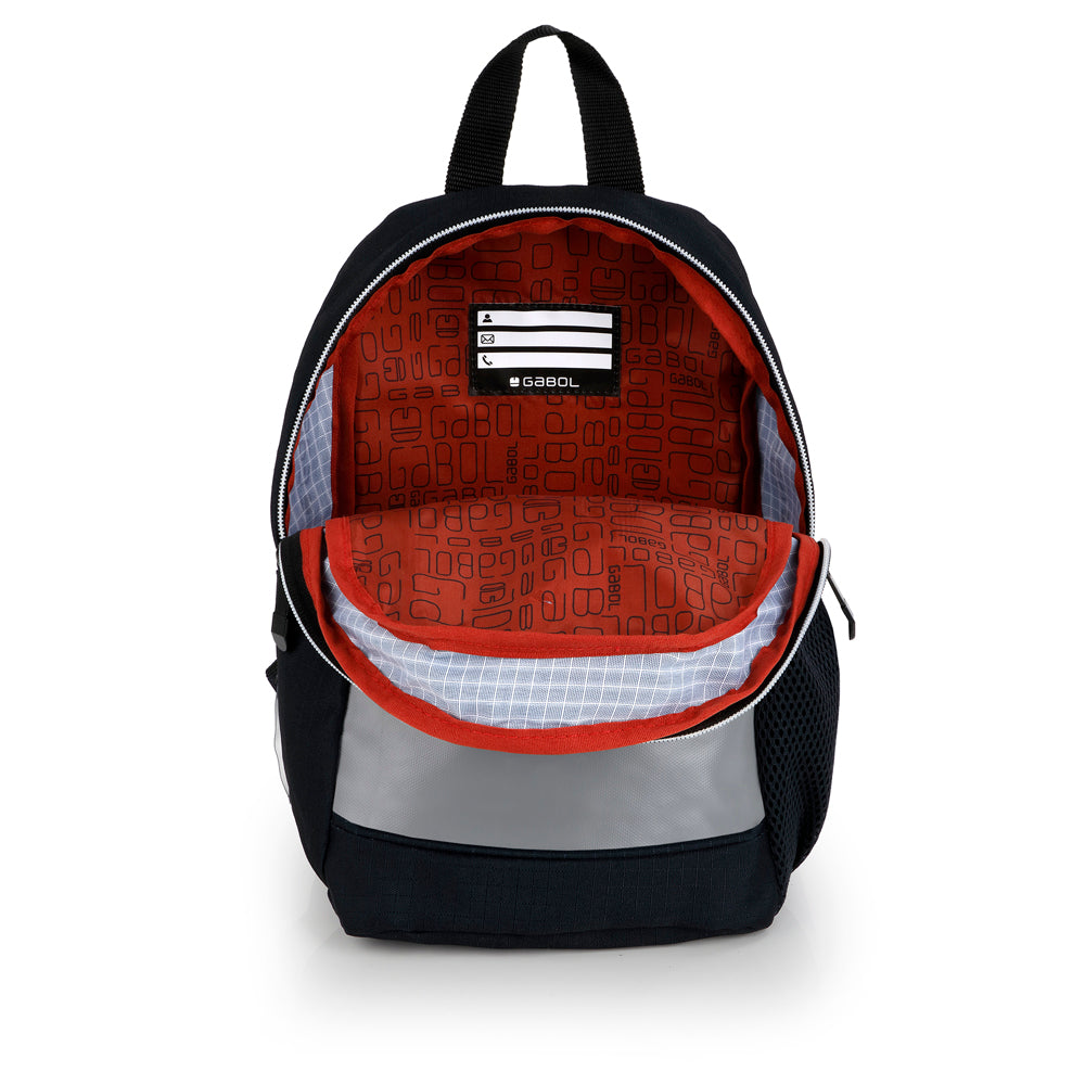 Mochila mini Gabol Trick en color gris, imagen 5