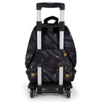 Mochila pequeña con acople a carro Gabol Byte en color negro, imagen 5
