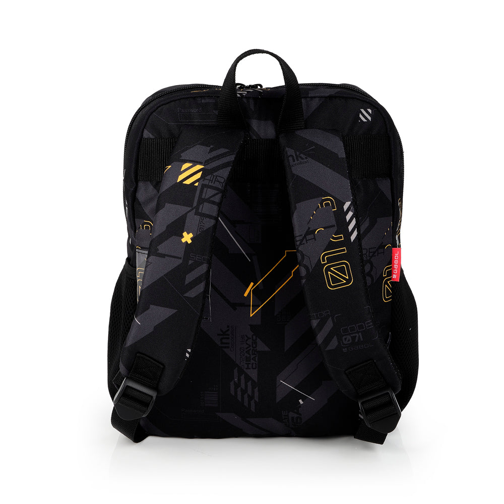 Mochila pequeña Gabol Byte en color negro, imagen 3
