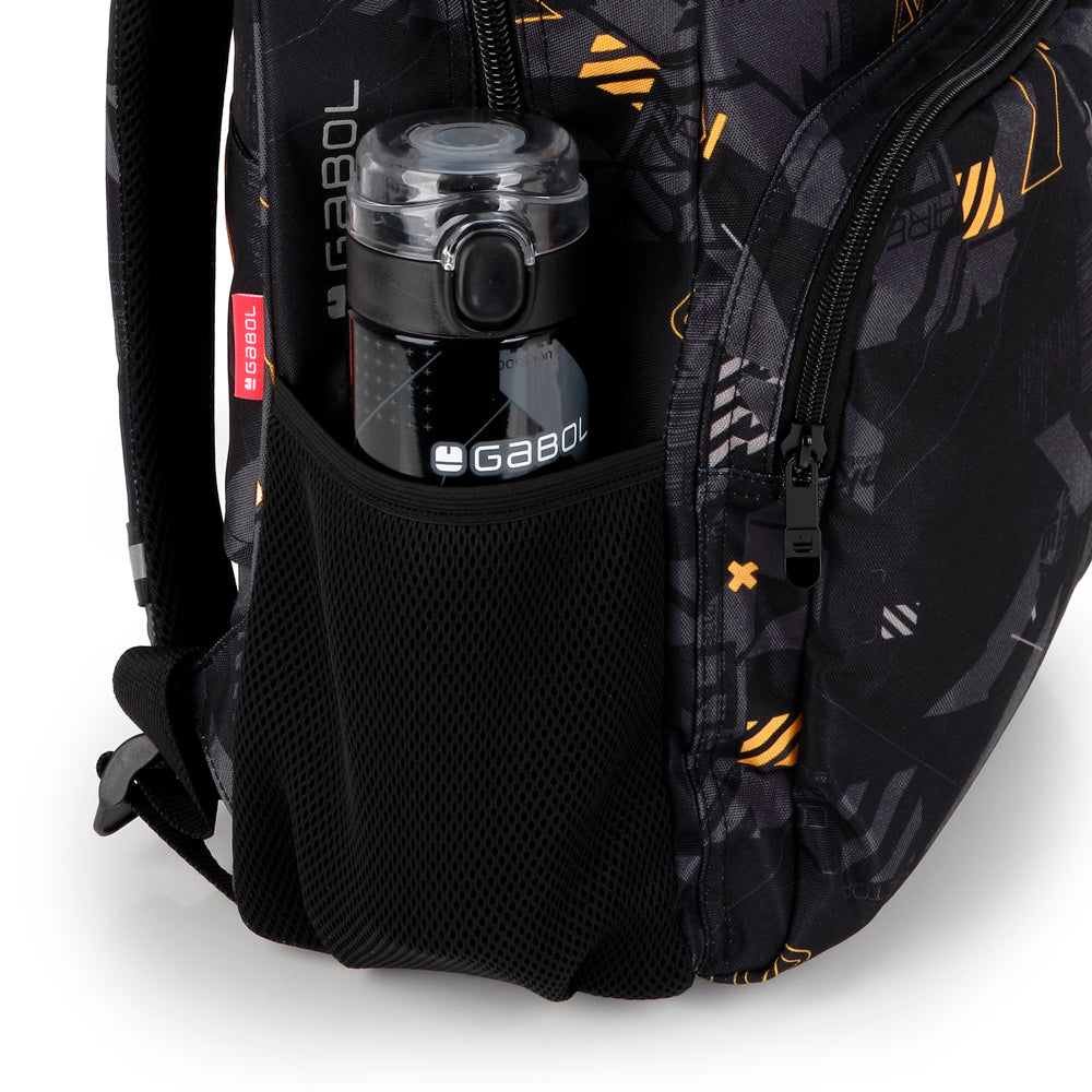 Botella acero inoxidable Gabol Byte en color negro, imagen 3