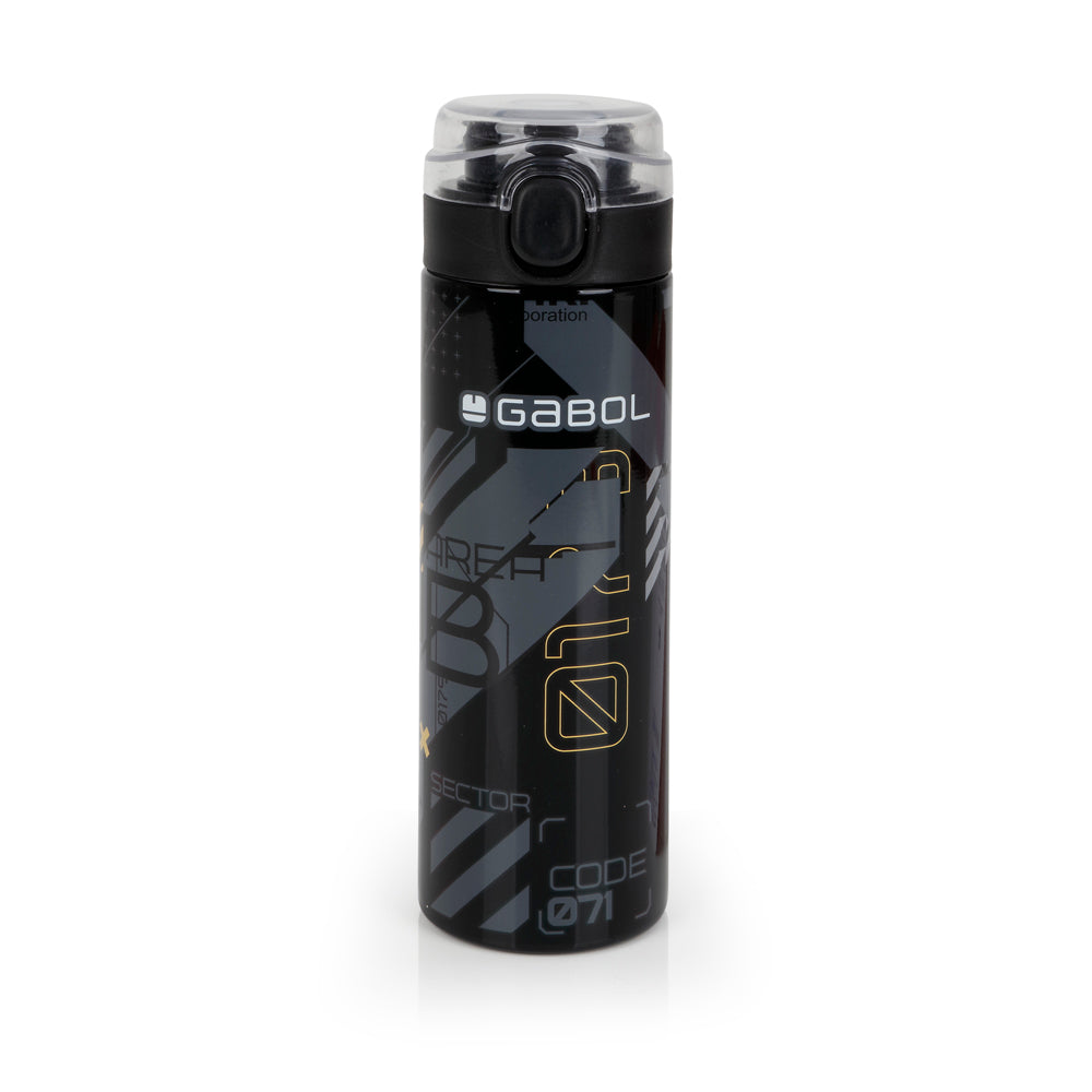 Botella acero inoxidable Gabol Byte en color negro