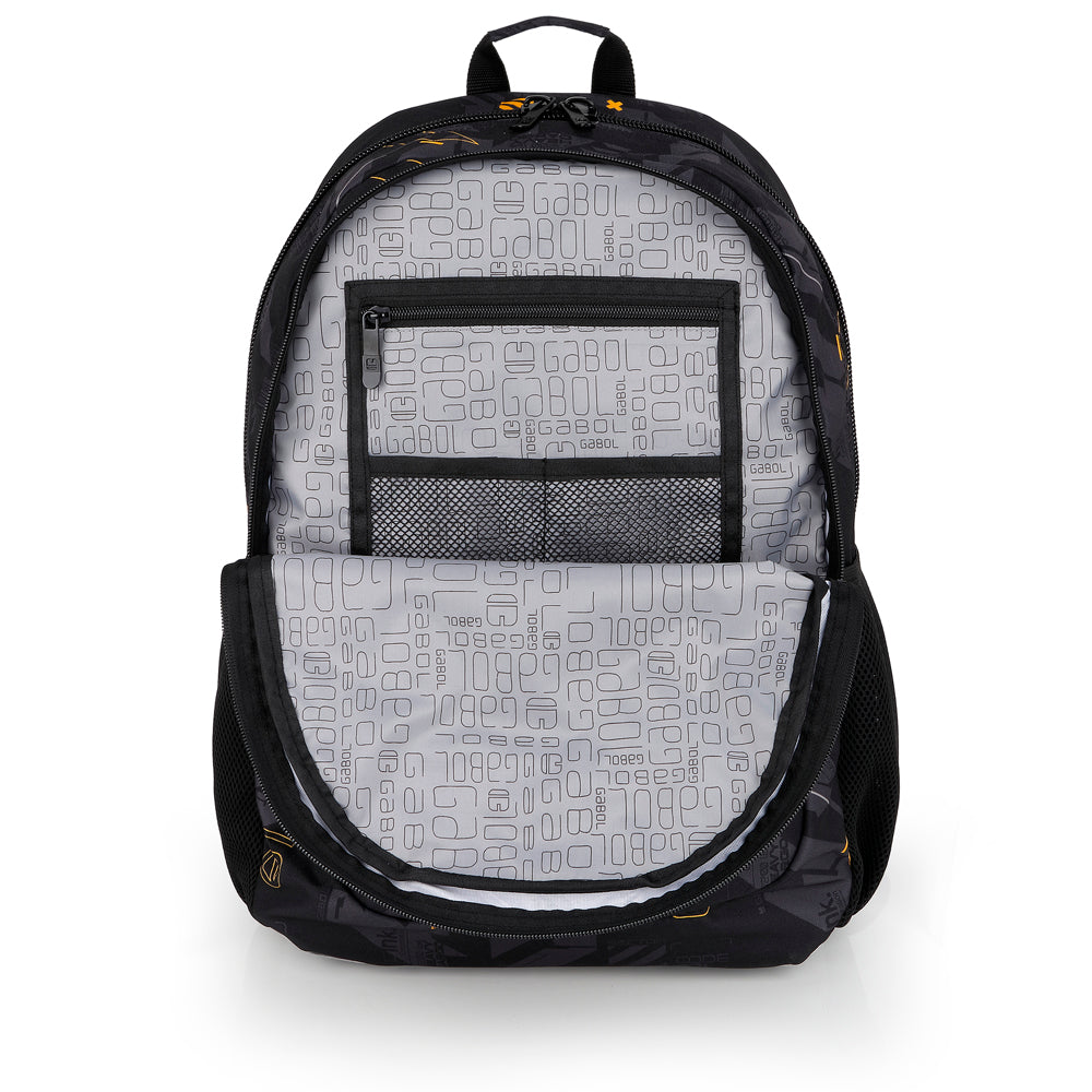 Mochila adaptable a carro Gabol Byte en color negro, imagen 4
