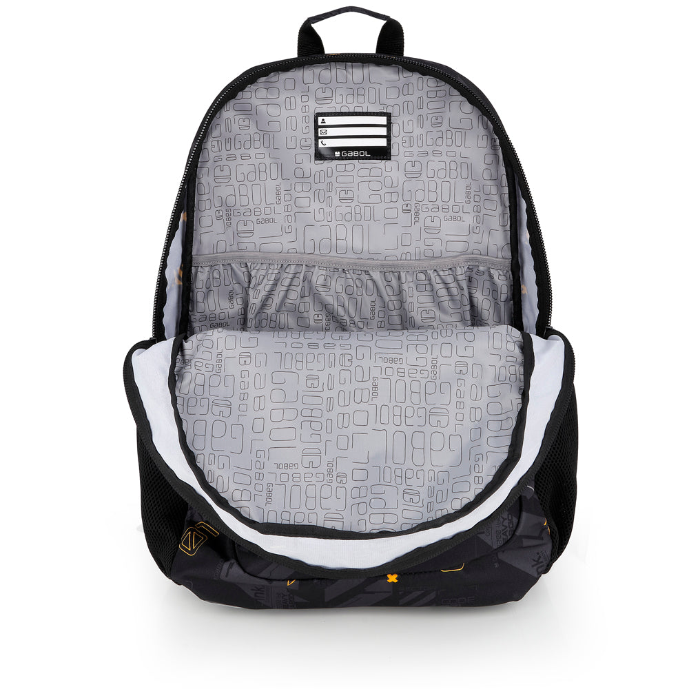 Mochila adaptable a carro Gabol Byte en color negro, imagen 5