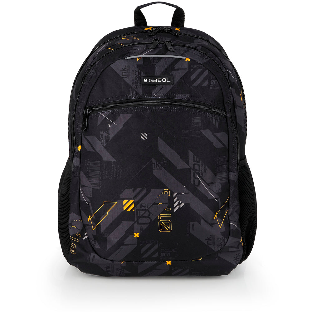 Mochila adaptable a carro Gabol Byte en color negro