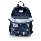 Mochila pequeña con acople a carro Gabol Dash en color azul marino, imagen 4