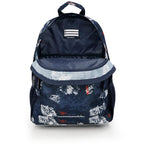 Mochila tres compartimentos Gabol Dash en color azul marino, imagen 4