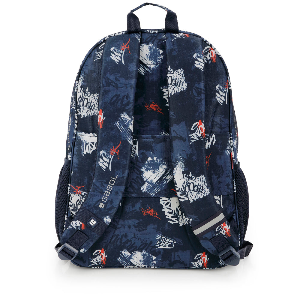 Mochila adaptable a carro Gabol Dash en color azul marino, imagen 3