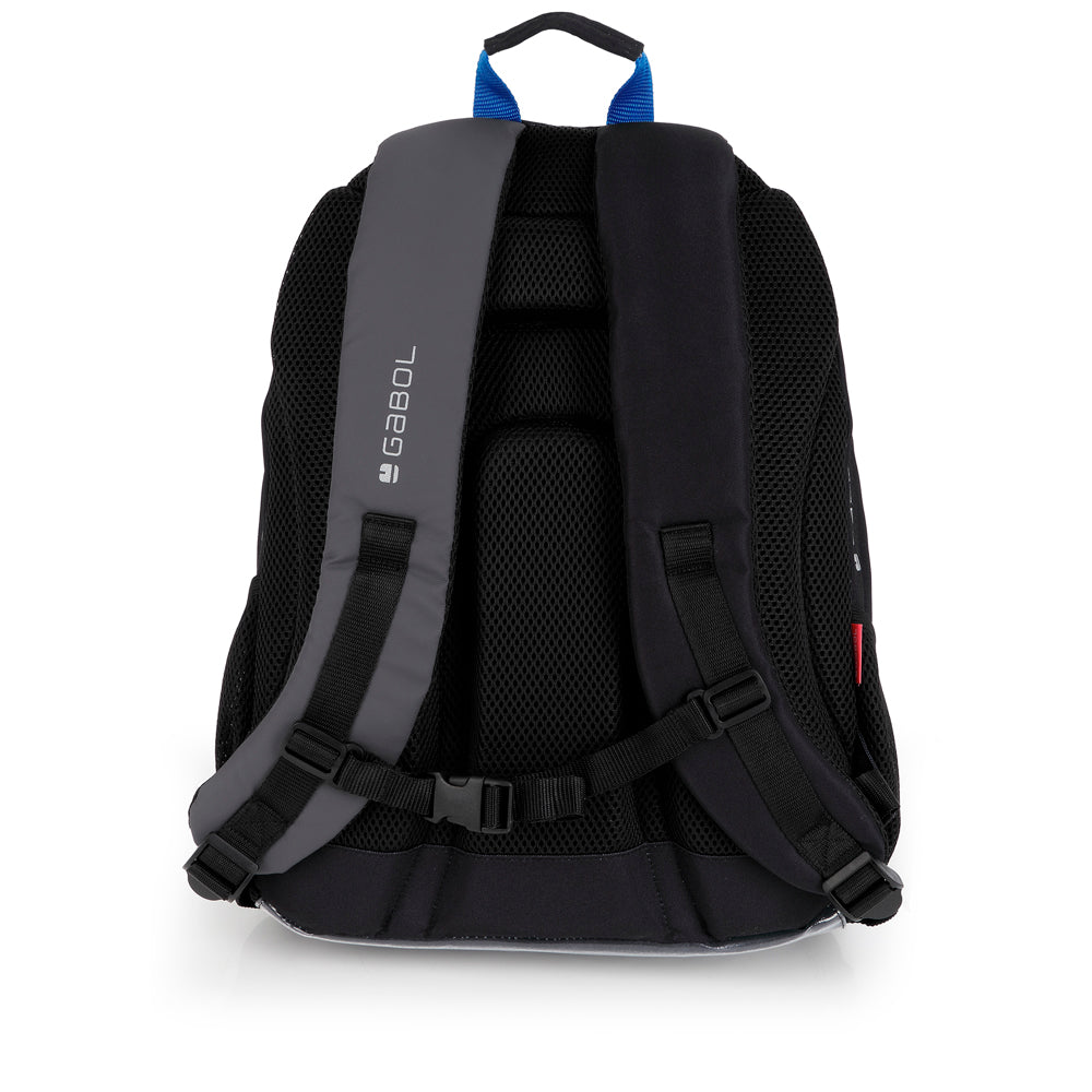Mochila tres compartimentos Gabol Soul en color negro, imagen 4