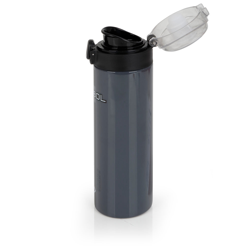 Botella acero inoxidable Gabol Soul en color negro, imagen 2
