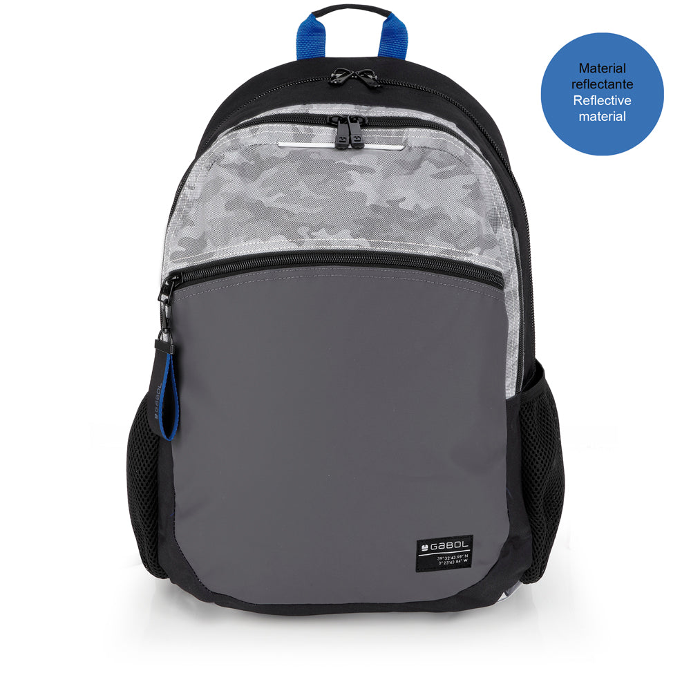 Mochila adaptable a carro Gabol Soul en color negro, imagen 2