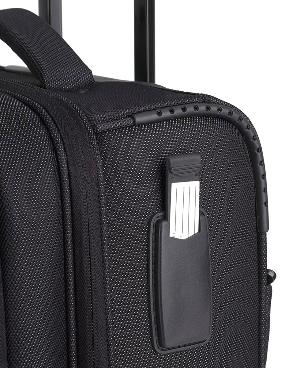 Maletín con ruedas para portátil de 17,3″ Gabol en color negro, imagen 5