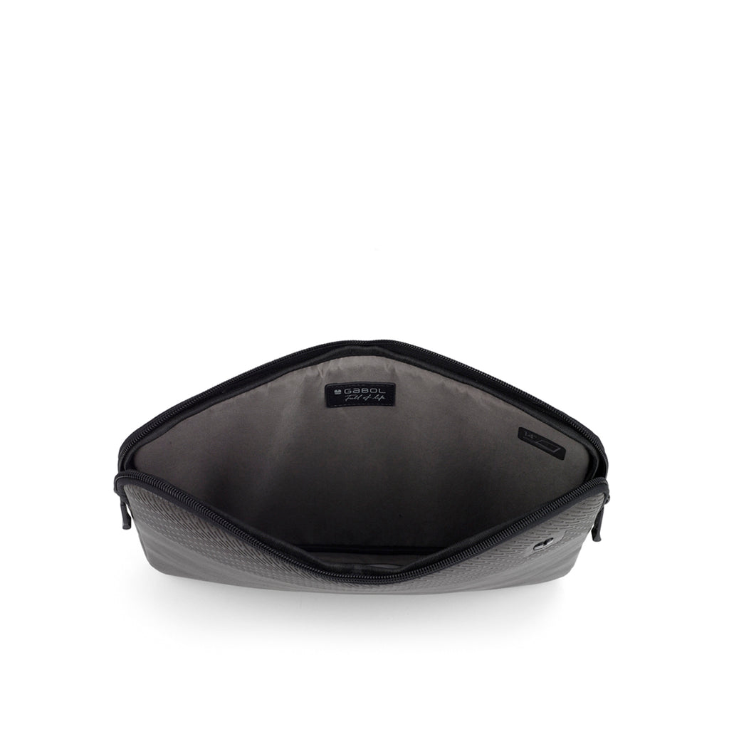 Funda para portátil de 14″ Gabol Eris en color marrón, imagen 4