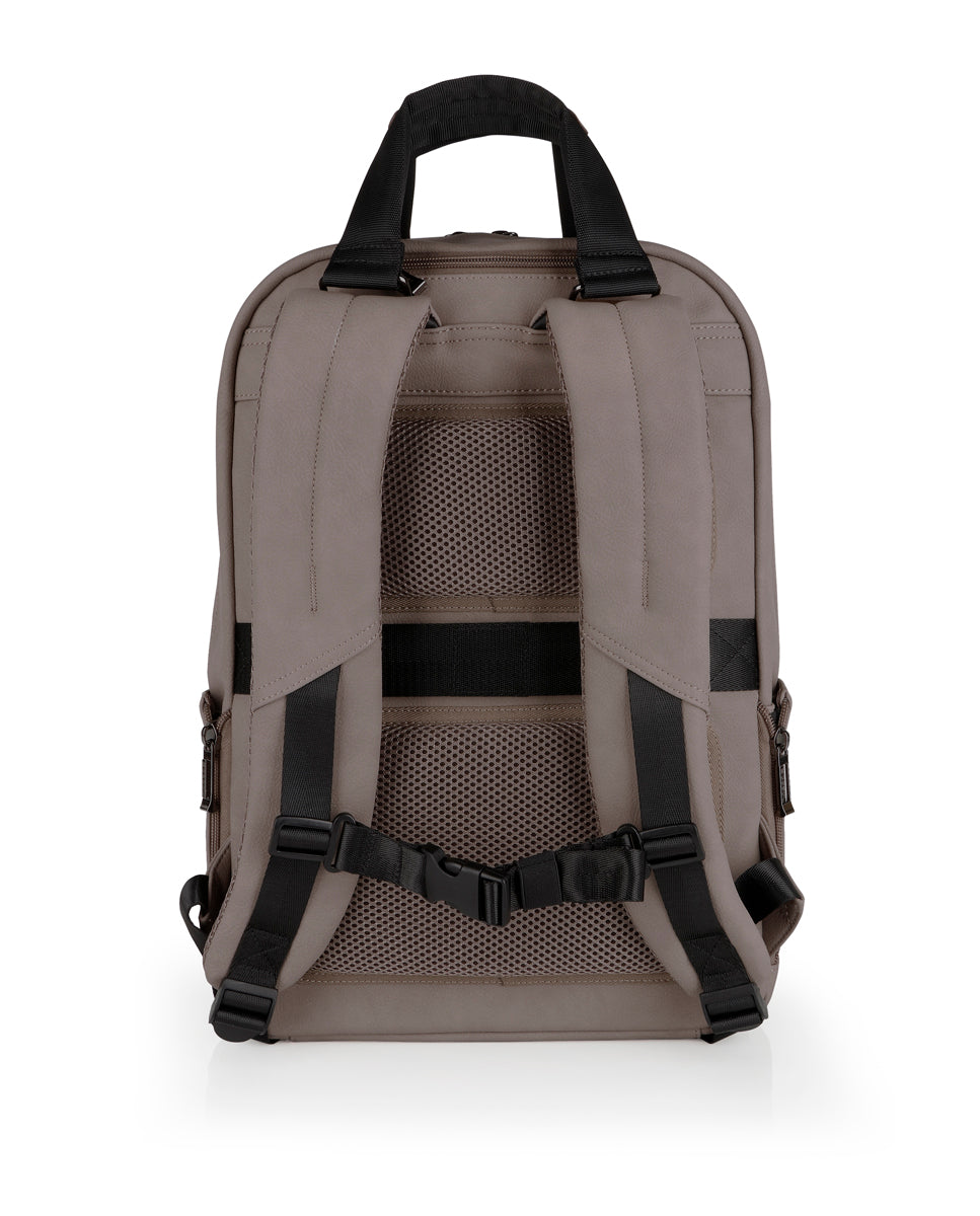 Mochila para portátil Gabol Link en color marrón, imagen 3
