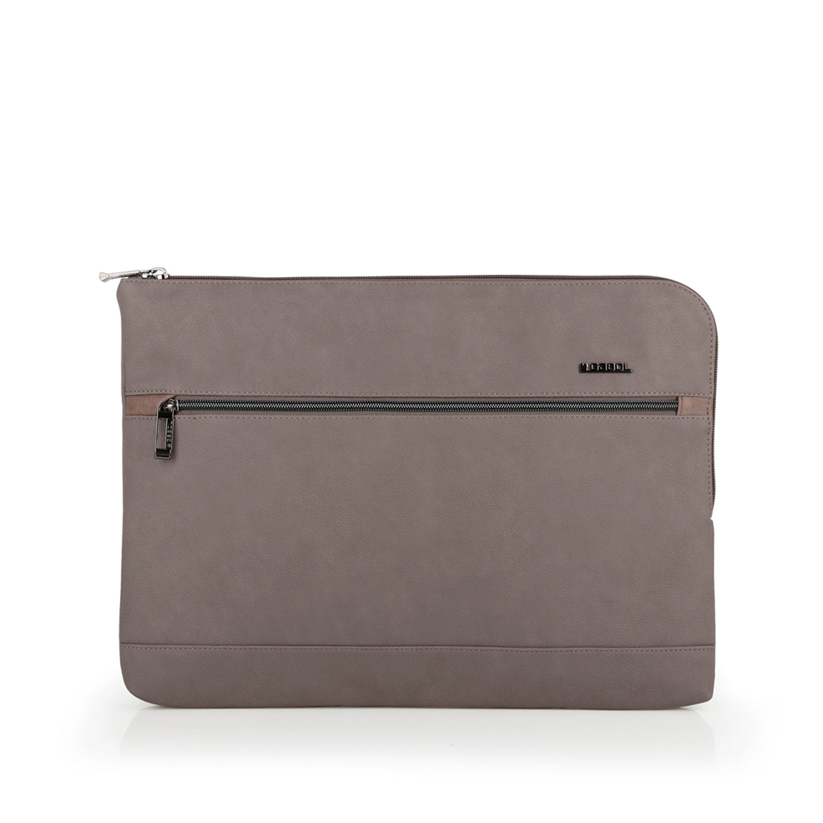Funda para portátil acolchada de 15,6″ Gabol Link en color marrón