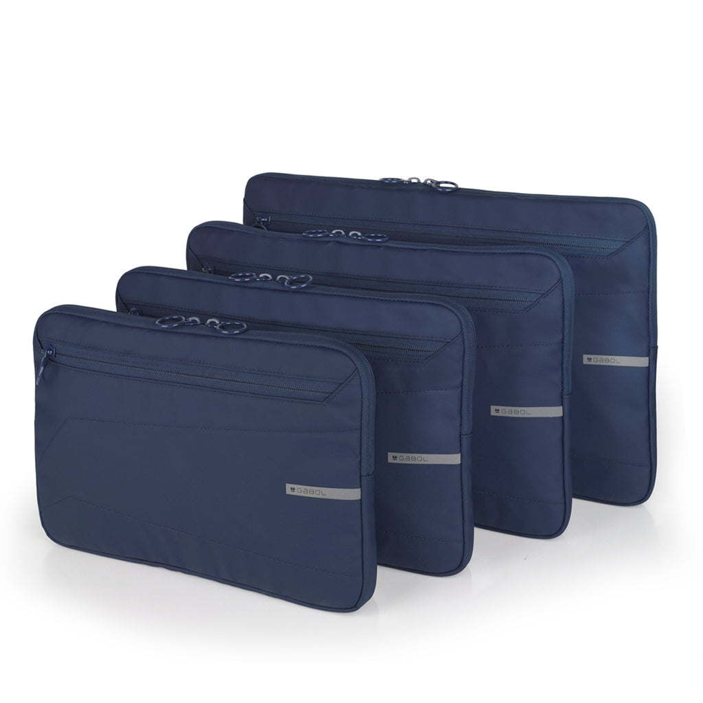 Funda para portátil 14″ Gabol Giga en color azul, imagen 6