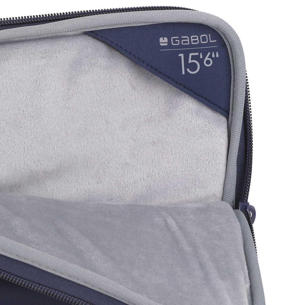 Funda para portátil 15,6″ Gabol Giga en color azul, imagen 5