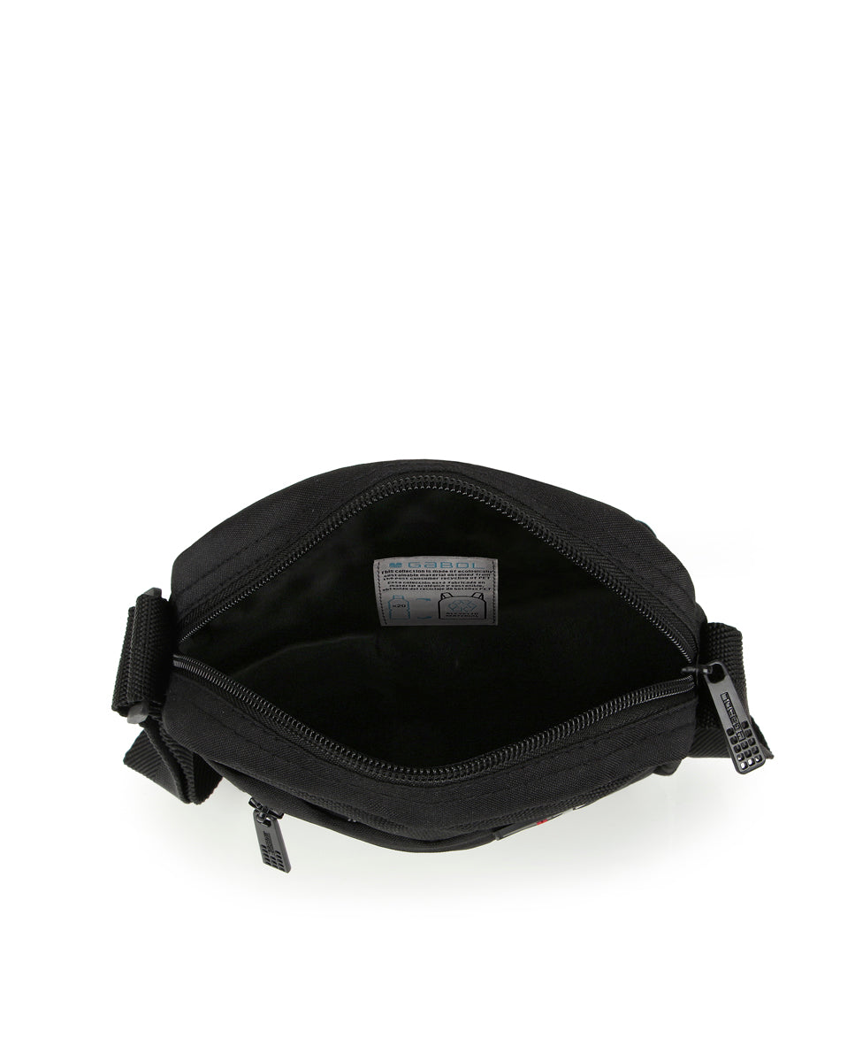 Bandolera mediana Gabol Crony Eco en color negro, imagen 4