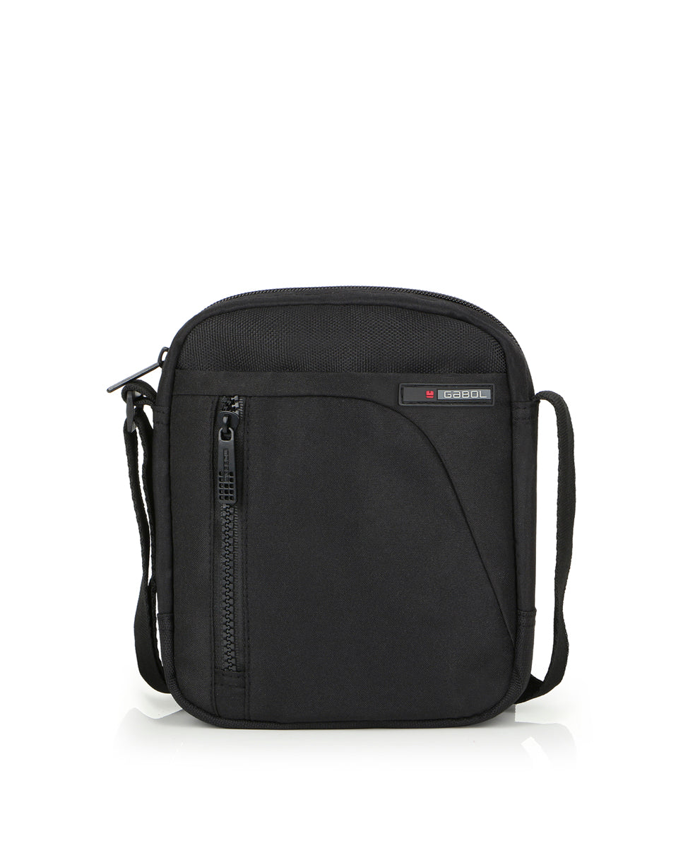 Bandolera mediana Gabol Crony Eco en color negro