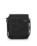 Bandolera con solapa Gabol Crony Eco en color negro
