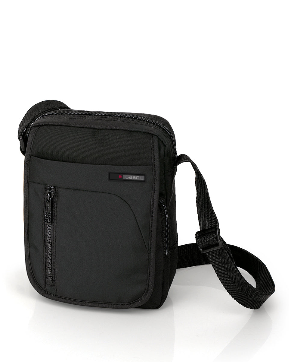 Bandolera Gabol Crony Eco en color negro, imagen 5