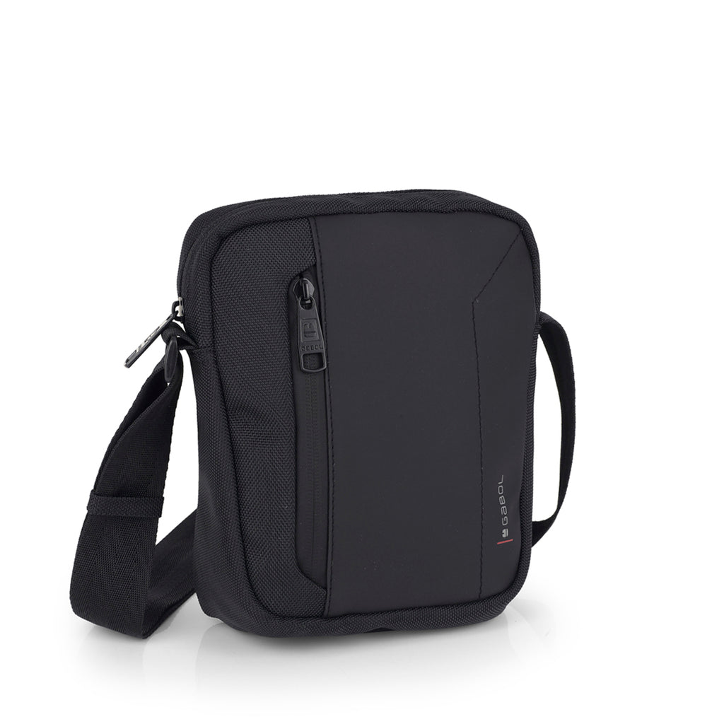 Bandolera impermeable Gabol Aston en color negro, imagen 5