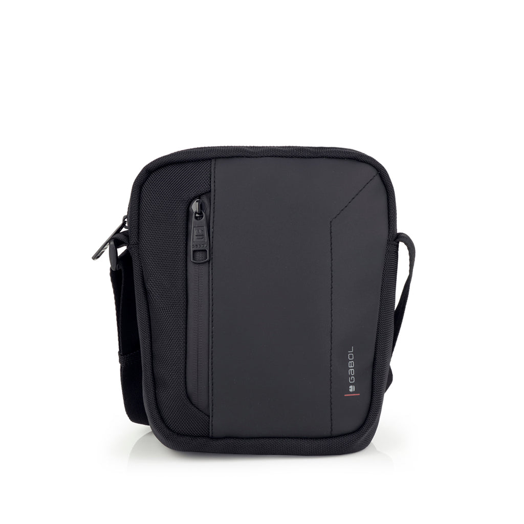 Bandolera impermeable Gabol Aston en color negro