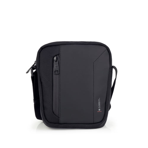 Bandolera impermeable Gabol Aston en color negro