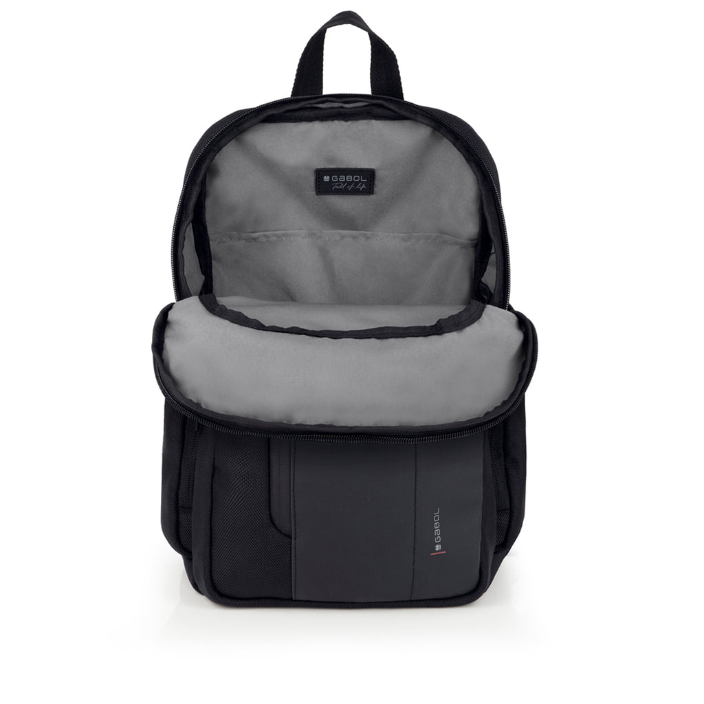 Mochila resistente al agua Gabol Aston en color negro, imagen 4
