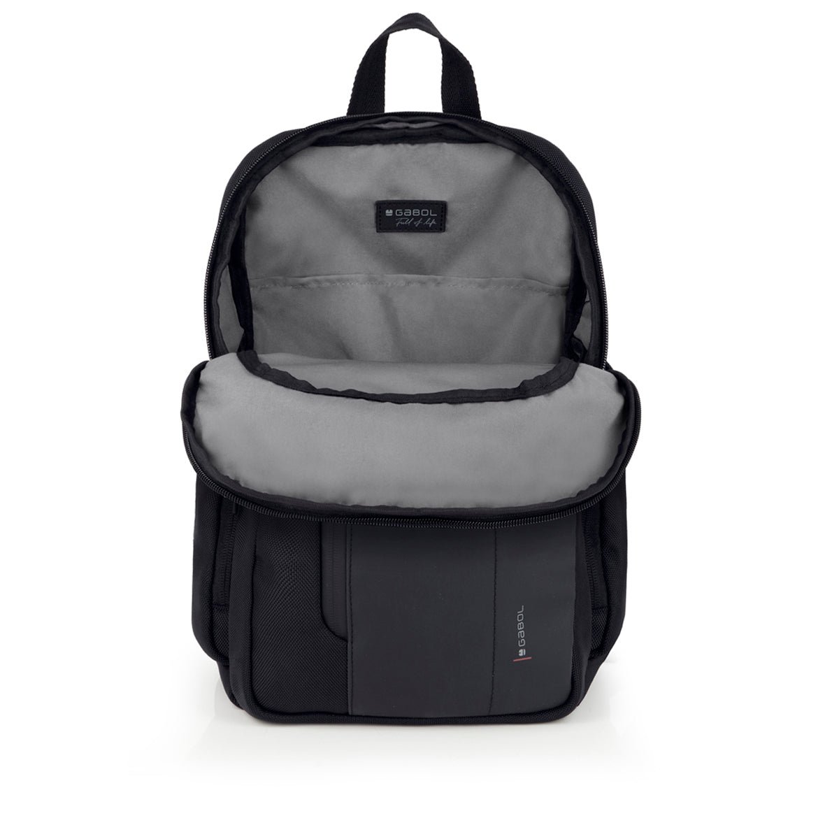 Mochila resistente al agua Gabol Aston en color negro, imagen 4