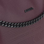 Bolso tres compartimentos Gabol Olivia en color burdeos, imagen 6