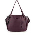 Bolso grande Gabol Olivia en color burdeos / rojo