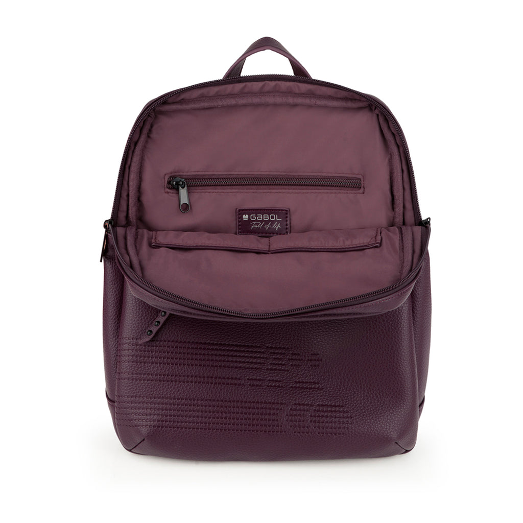 Mochila Gabol Olivia en color burdeos, imagen 4