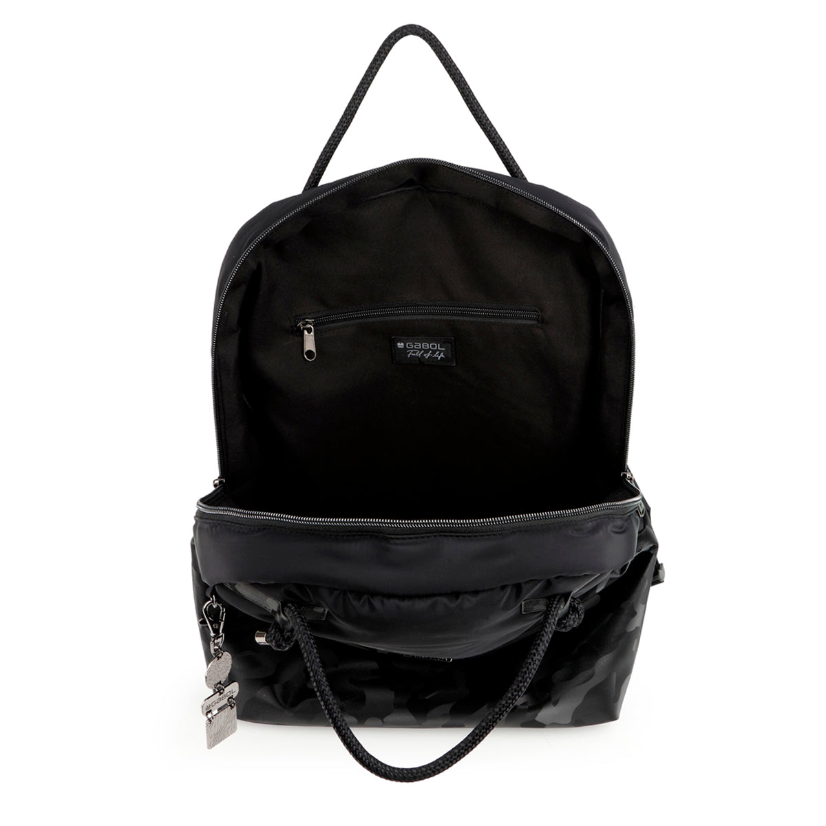 Mochila Gabol Ingrid en color negro, imagen 4