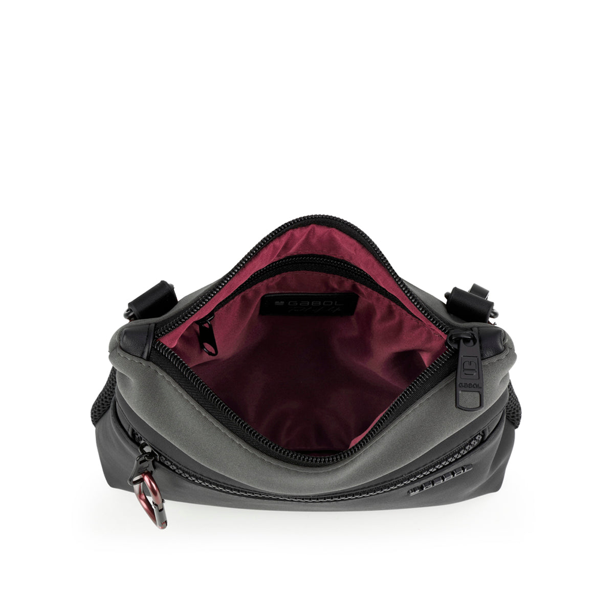 Bolso pequeño Gabol Nicole en color negro, imagen 4