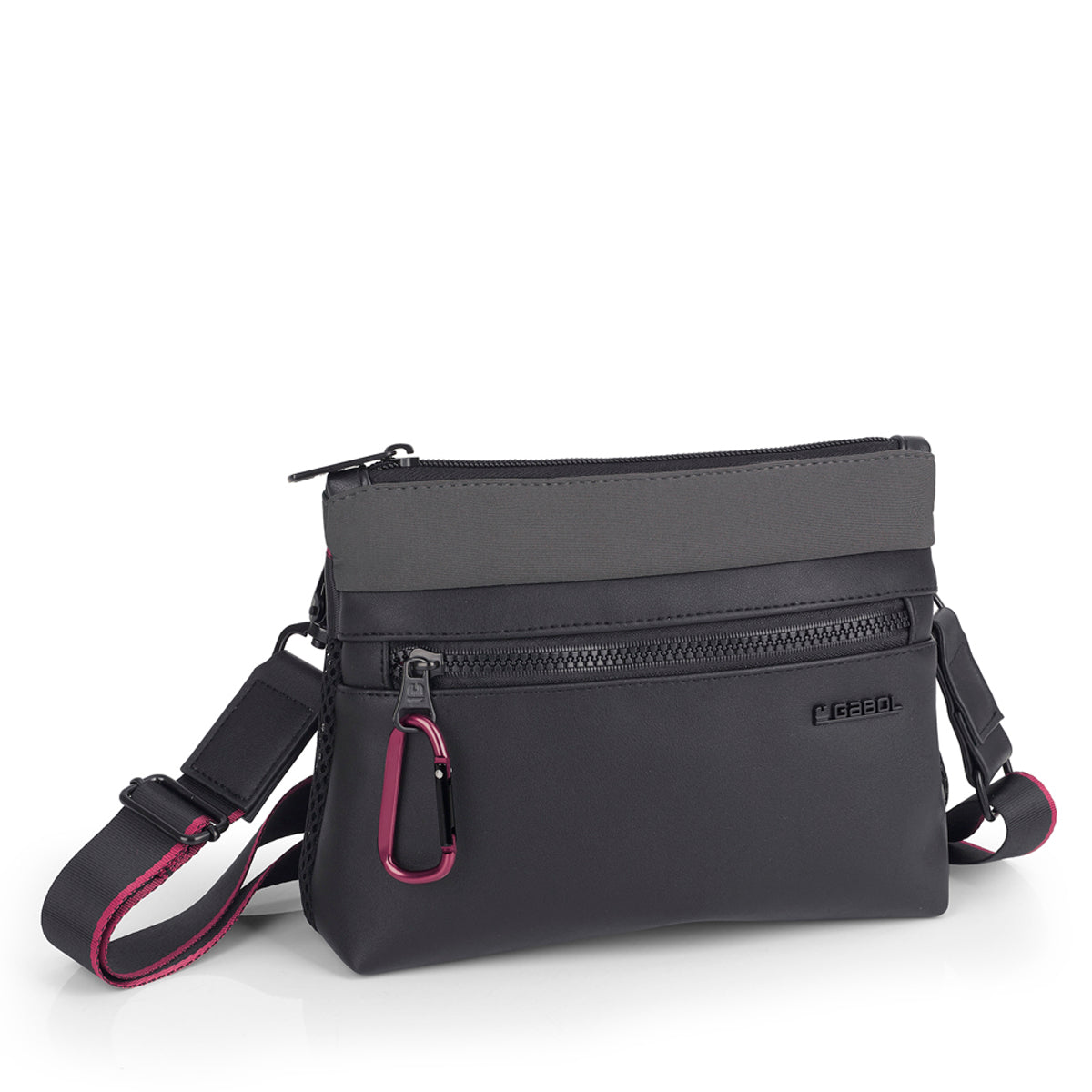 Bolso pequeño Gabol Nicole en color negro, imagen 5