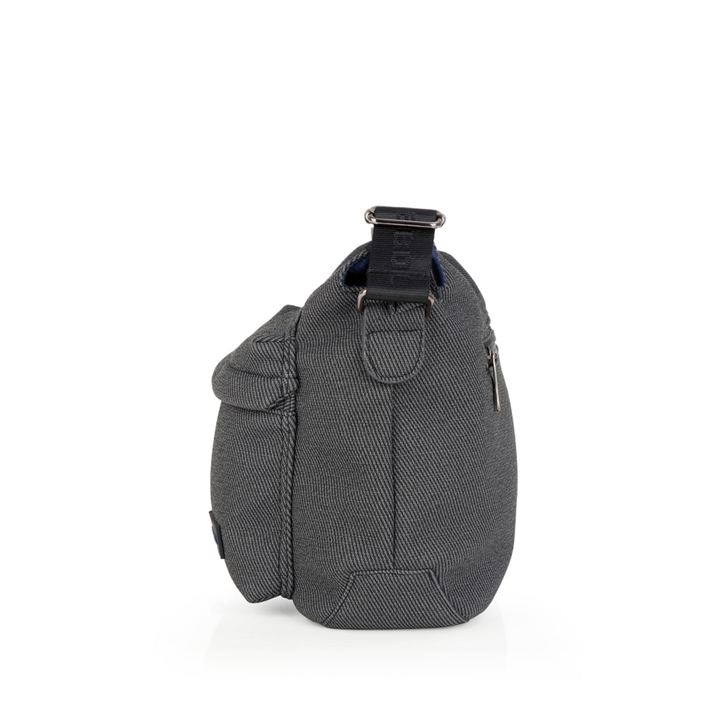 Bolso bandolera Gabol Selma en color gris, imagen 2