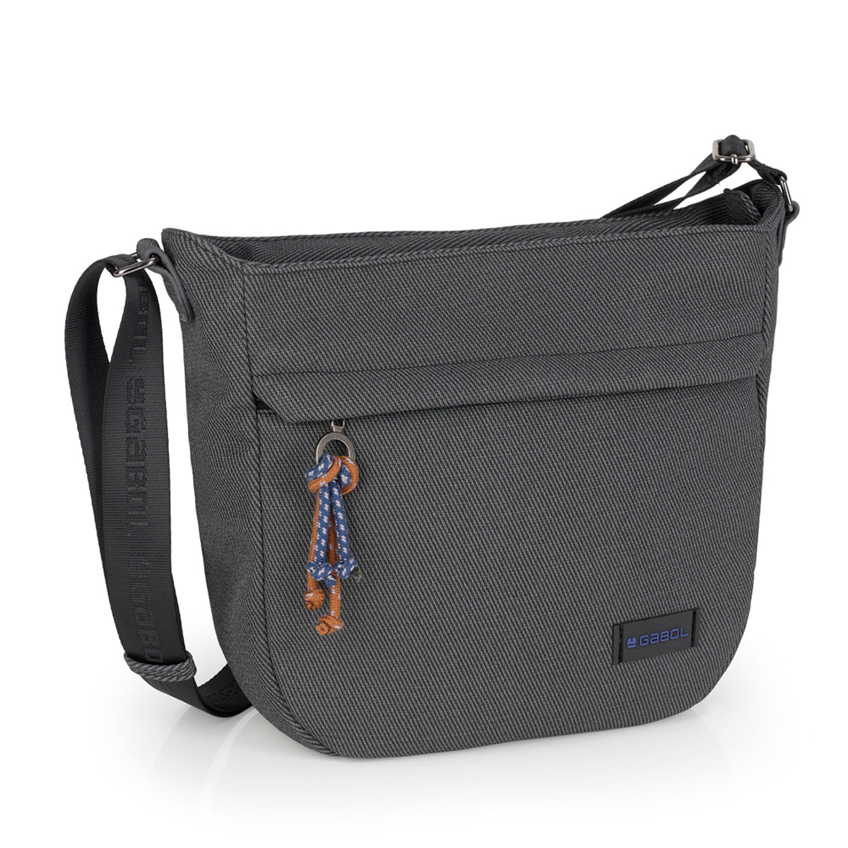 Bolso mediano Gabol Selma en color gris, imagen 5