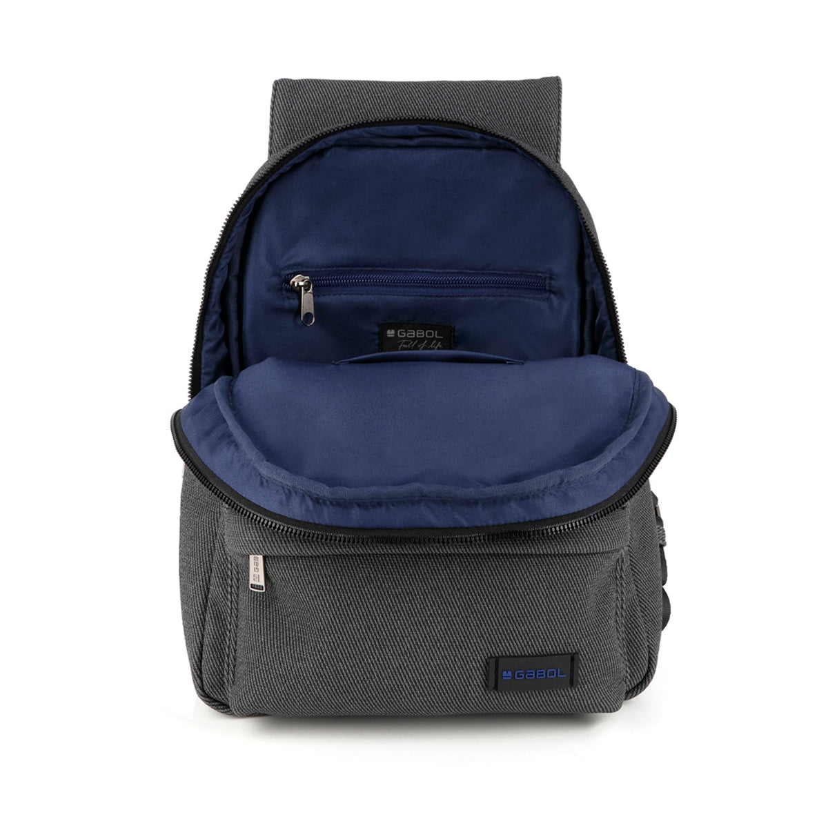 Mochila Gabol Selma en color gris, imagen 4