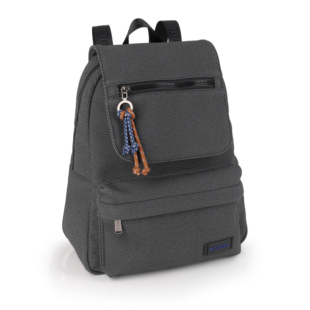 Mochila Gabol Selma en color gris, imagen 5
